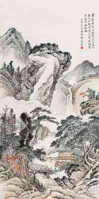 郭兰祥 山水图 立轴